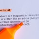 Definition Advertorial